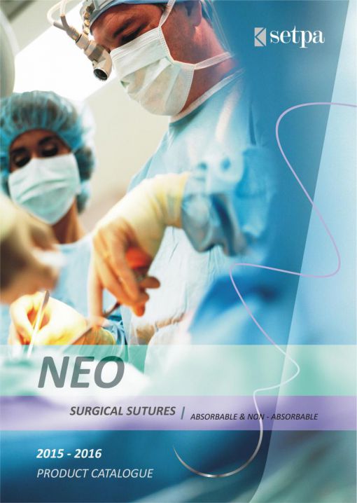  Neo Surgical Sutures Catalogue (Absorbable & Non-Absorbable) / SETPA